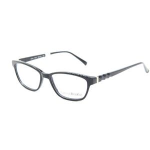 CHRISTIE BRINKLEY C311 BLK BLACK EYEGLASSES AUTHENTIC FLAMES 52-16-140